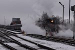 Backing on to the consist
